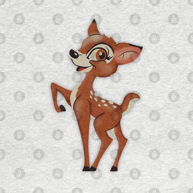 Retro Bambi by Legend of Louis Design Co.